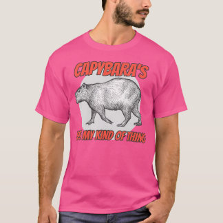 El Carpincho Mexican Capybara Humor I Kärlek Capyb T Shirt
