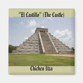 "El Castillo" (Castle) vid Chichen Itza Magnet