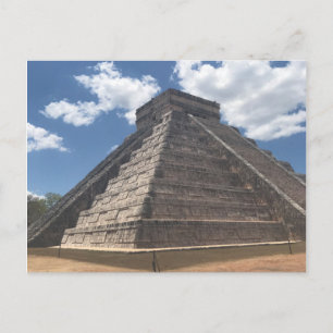 El Castillo - Chichen Itza, Mexiko #3-vykort Vykort