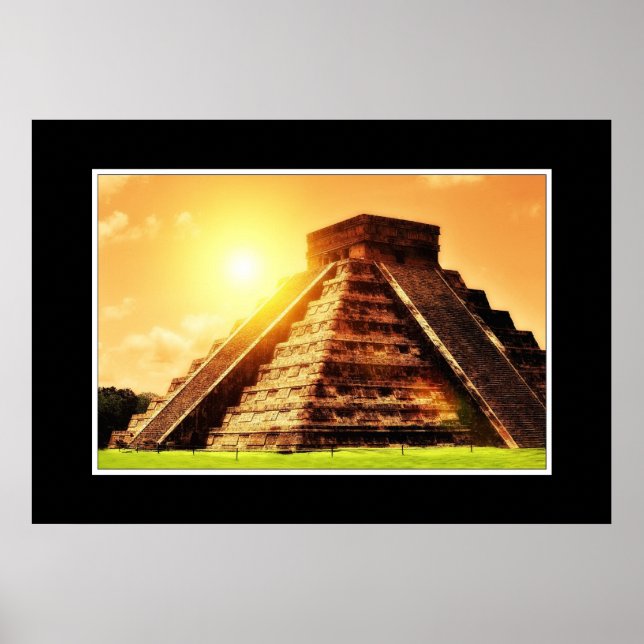 El Castillo - Chichen Itza Poster (Framsidan)