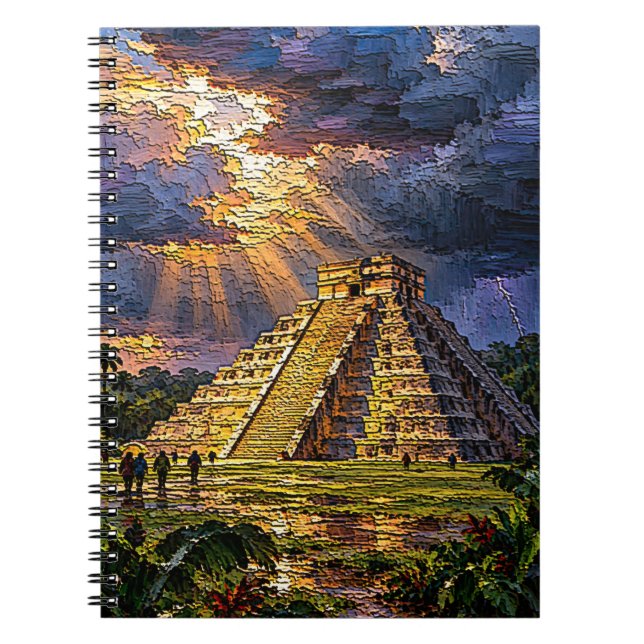 El Castillo före stormen Anteckningsbok (Framsidan)
