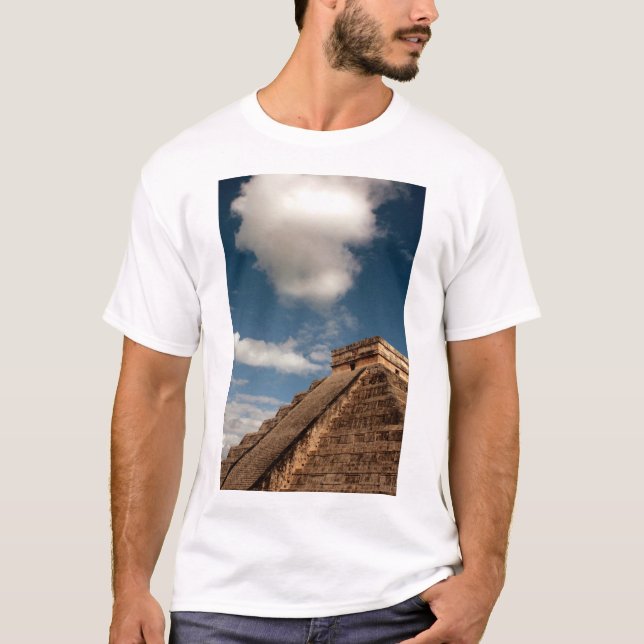 El Castillo på Chichen Itza T-shirt (Framsida)