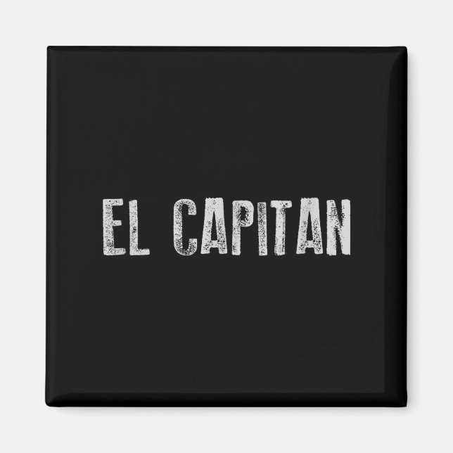 El Catan Båtkapten  Magnet (Framsidan)