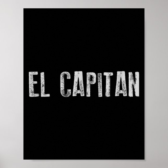 El Catan Båtkapten Poster (Framsidan)