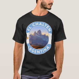 El Chaltn Argentina Round Emblem T Shirt