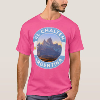 El Chaltn Argentina Round Emblem T Shirt