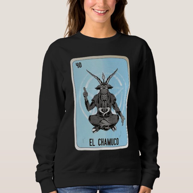 El Chamuco Mexican Slang Lottery Bingo Cards 2 T Shirt (Framsida)