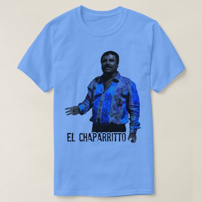El Chapo Flash-skyltar T Shirt (Design framsida)