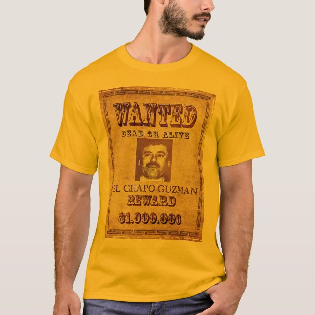 El Chapo Guzman T-Shirt (Framsida)