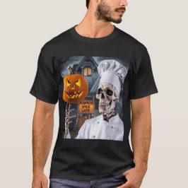 El Chef Esqueleto: Recetas de Halloween T Shirt