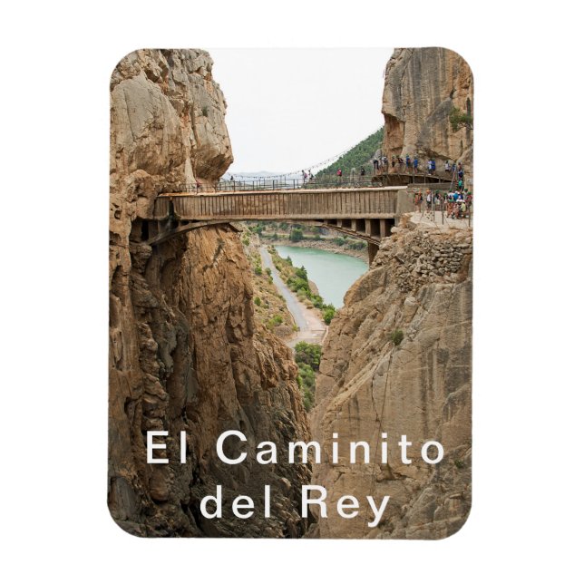El Chorro - El Caminito del Rey. Vy 6. Magnet (Vertikal)
