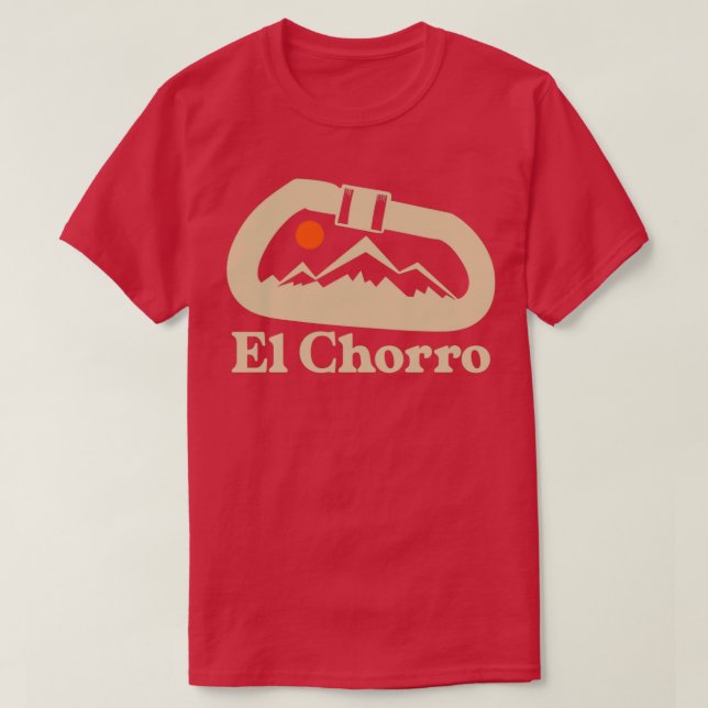 El Chorro-klättring T Shirt (Design framsida)