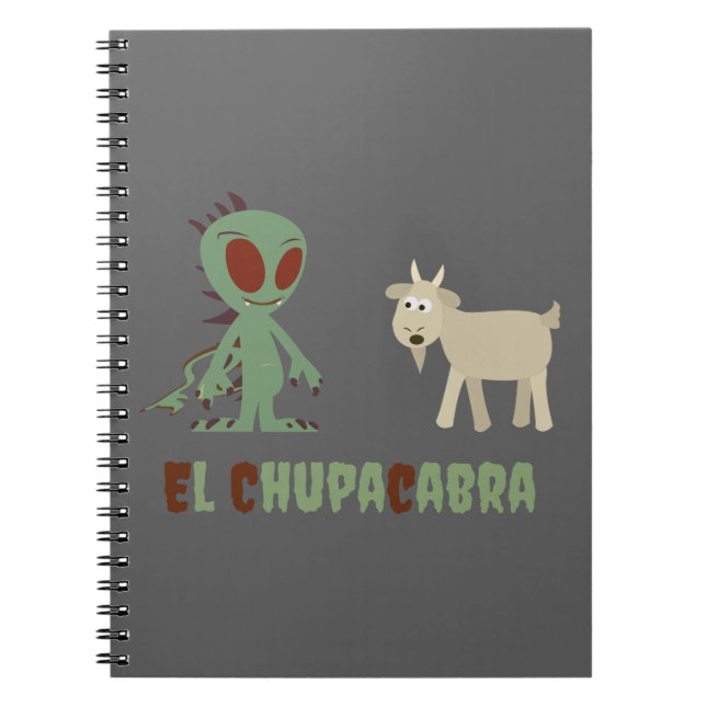 El Chupacabra Anteckningsbok (Framsidan)