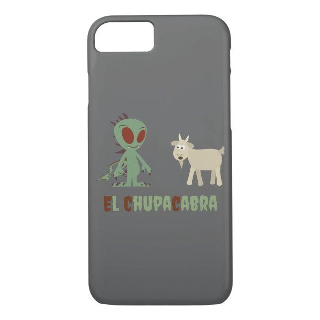 El Chupacabra Case-Mate iPhone Skal (Baksida)