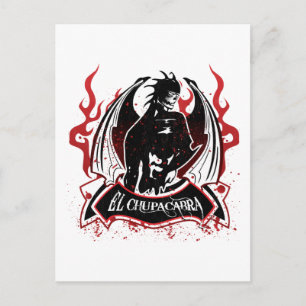 El Chupacabra - Goat Sucker Vykort