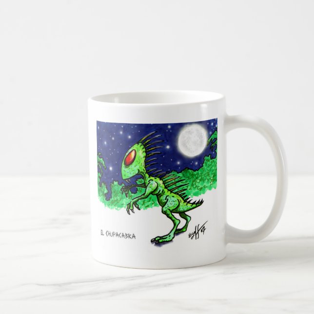 El-Chupacabra Kaffemugg (Höger)