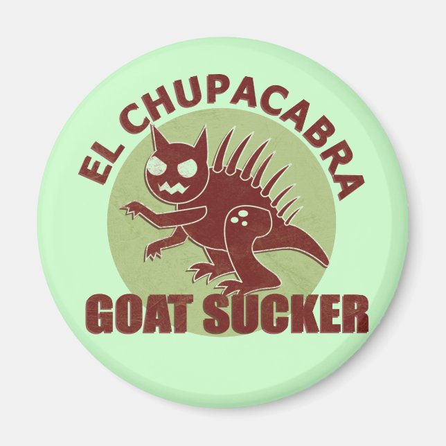 El Chupacabra Magnet (Framsidan)