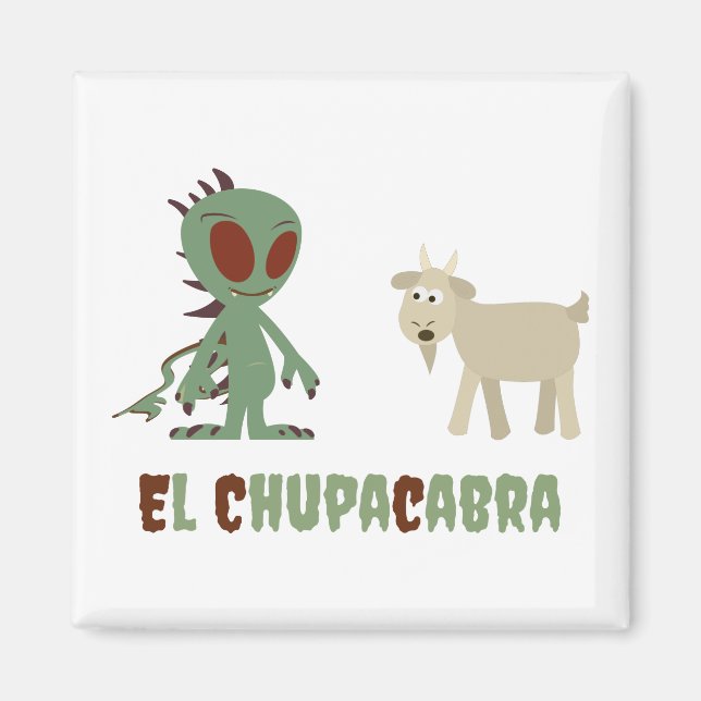 El Chupacabra Magnet (Framsidan)
