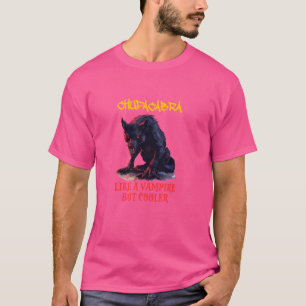 El Chupacabra Mythical Beast Cryptozoology Cryptid T Shirt