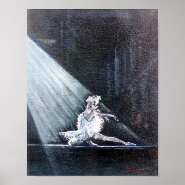 El Cisne (Ballet)/The Swan (Ballet) Poster (Framsidan)