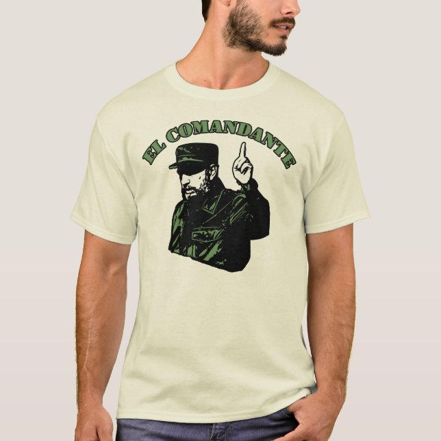 El Comandante T-Shirt (Framsida)