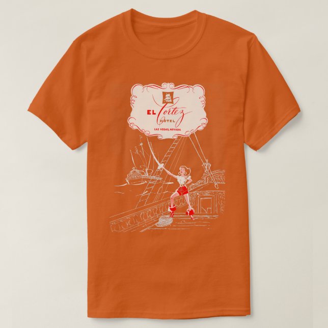 El Cortez Hotel T Shirt (Design framsida)