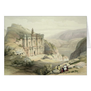 El Deir, Petra Hälsningskort