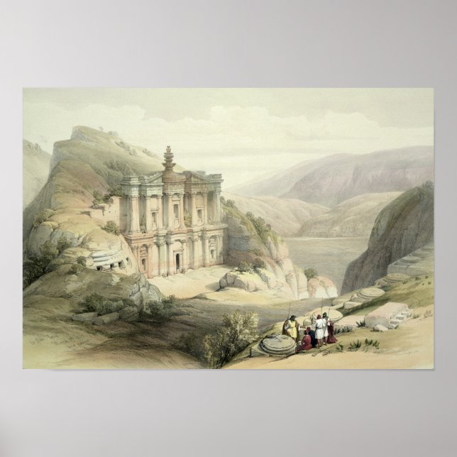 El Deir, Petra Poster (Framsidan)