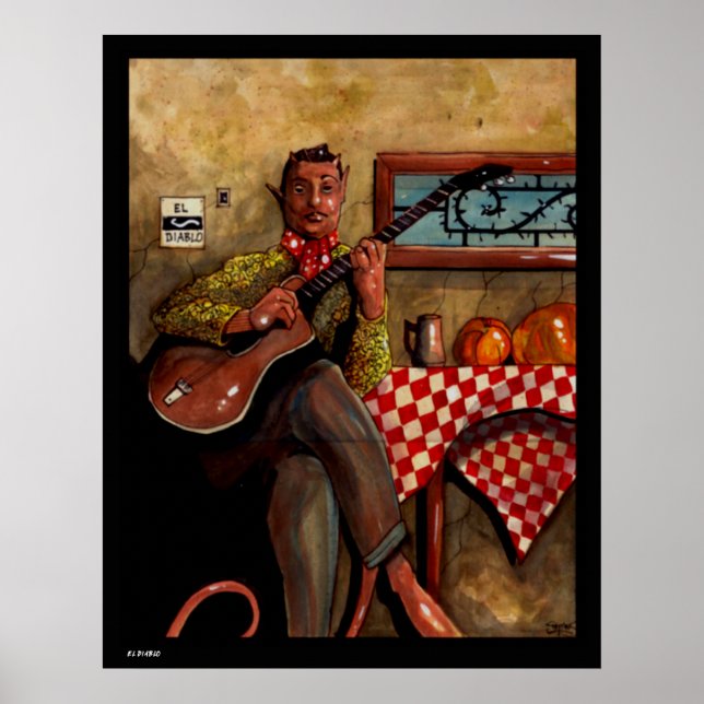 El Diablo Poster (Framsidan)