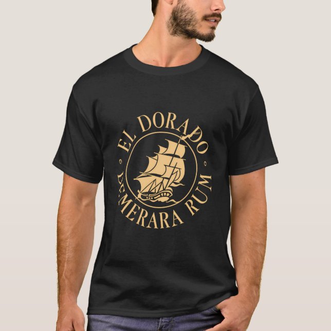 El Dorado Demerara Rum Guyana T Shirt (Framsida)