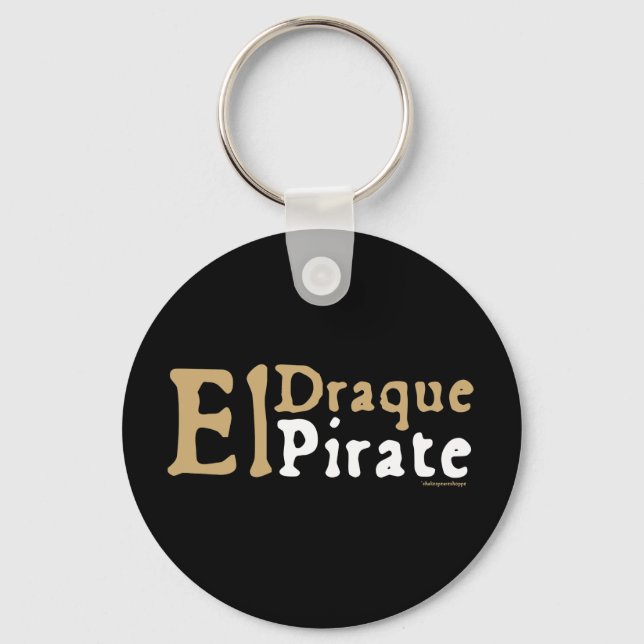 El Draque: Pirat Nyckelring (Framsida)