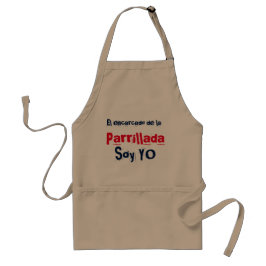 el encargado de la parrillada soy yo apron förkläde