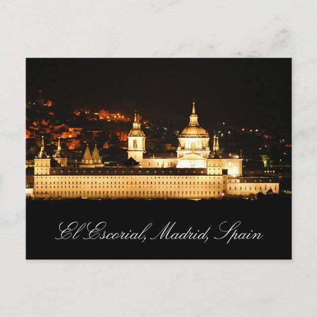 El Escorial Postcard Vykort (Framsida)
