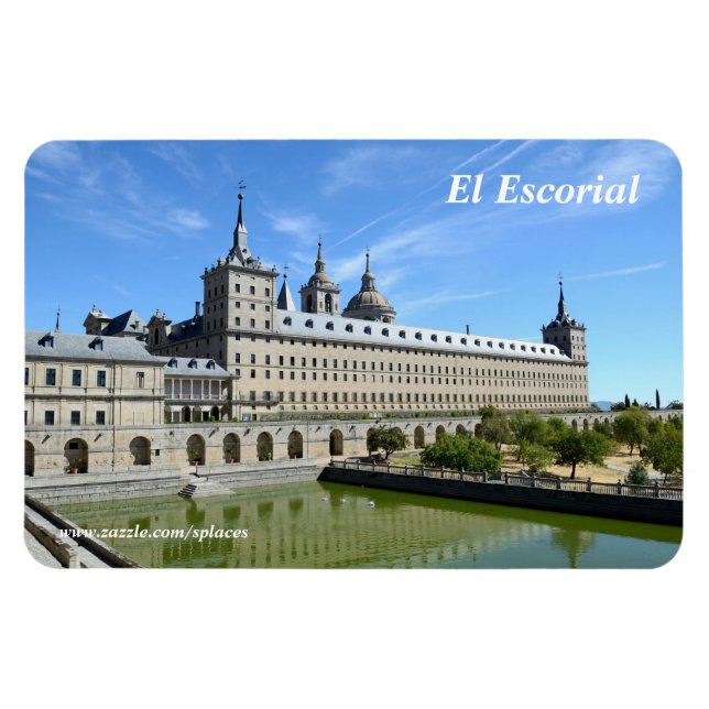El Escorial, Spanien Magnet (Horisontell)