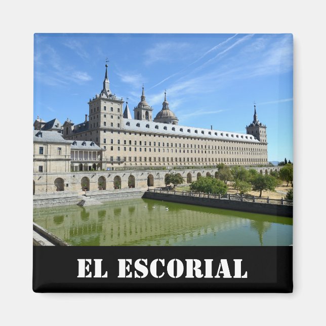 El Escorial, Spanien Magnet (Framsidan)