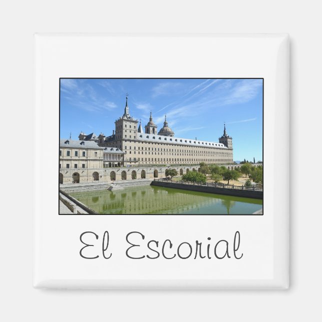 El Escorial, Spanien Magnet (Framsidan)