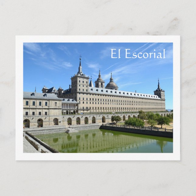 El Escorial, Spanien Vykort (Framsida)