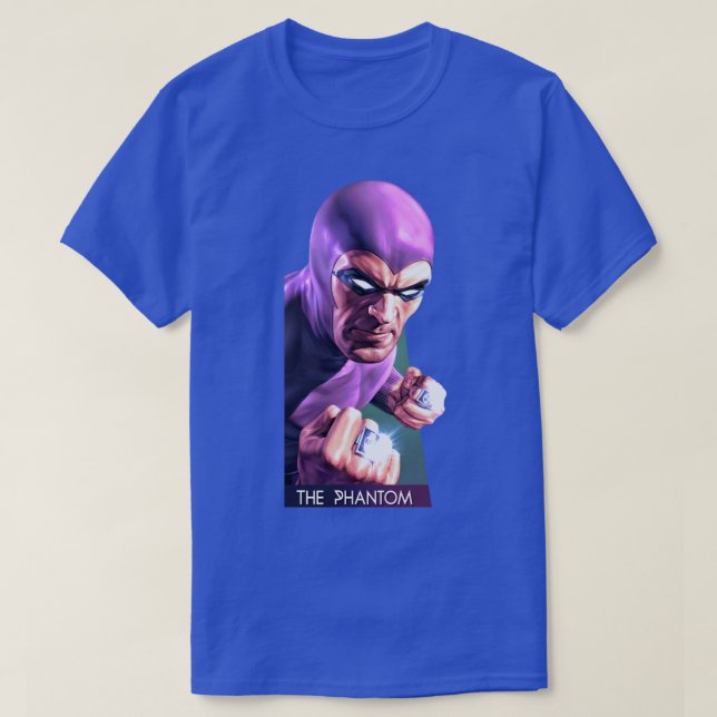 El Fantasma, Phantom the Mbad Man 4K Illustra T Shirt (Design framsida)