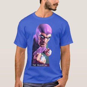 El Fantasma, Phantom the Mbad Man 4K Illustra T Shirt