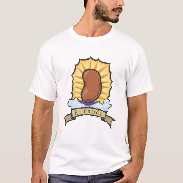 El-Frijol de Guadalupe T-shirt (Framsida)