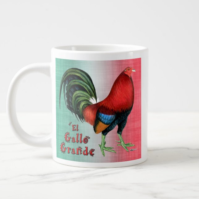 El Gallo Grande Jumbo Mugg (Vänster)
