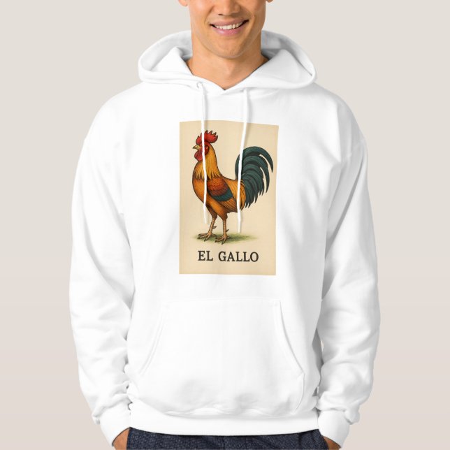 el gallo hoodie (Framsida)