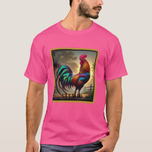 El Gallo Mexican Lottery Bingo Game Traditional Ca T Shirt