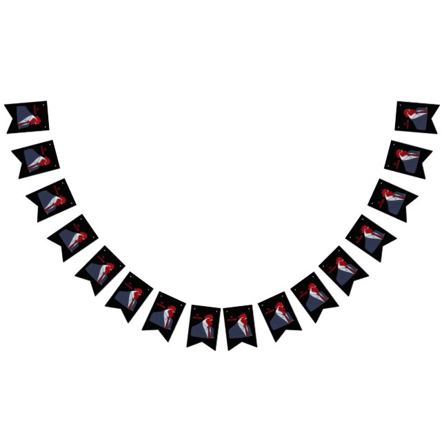 El Gallo Patron Vimplar (Alla)