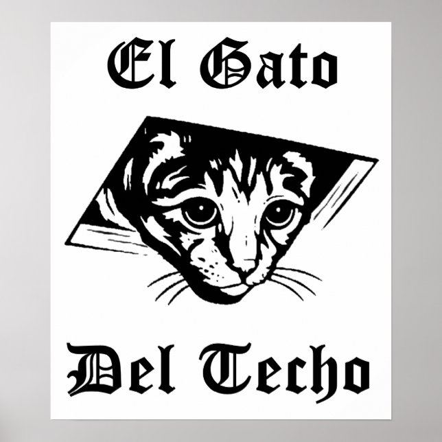 El Gato Del Techo Poster (Framsidan)