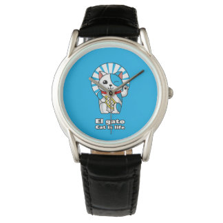 El Gato Kattunge Watch Armbandsur