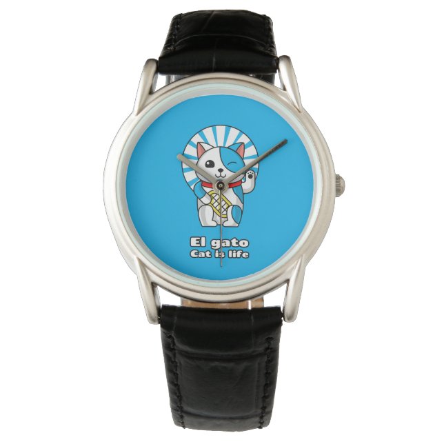 El Gato Kattunge Watch Armbandsur (Framsida)