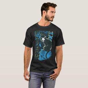 EL Gato Negro illustration Katt skalle seriebok T Shirt