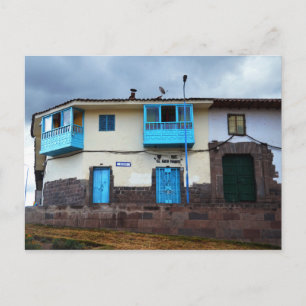 El Gato Negro Restaurant, Cusco, Peru Vykort