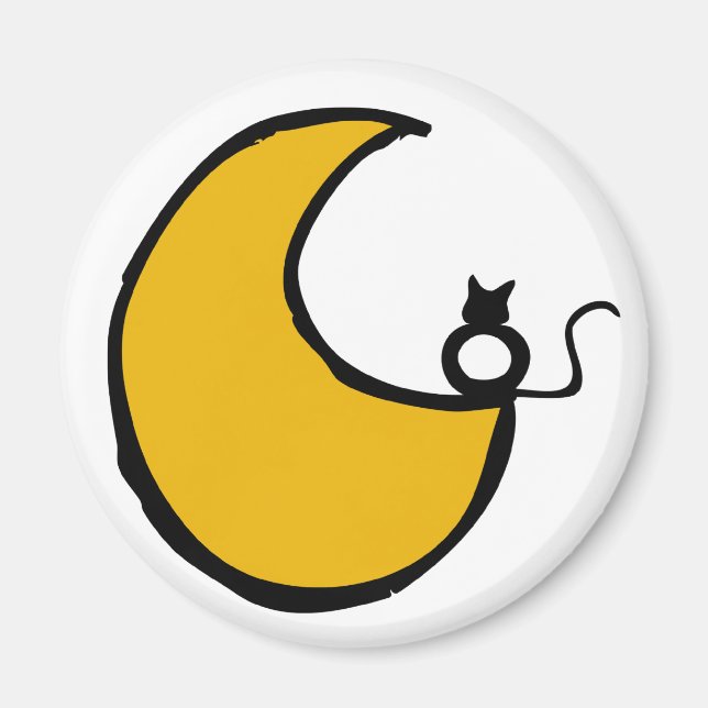 El gato y la luna magnet (Framsidan)